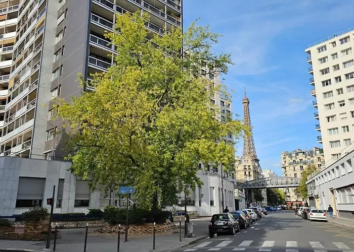 شقة Large With Terrace And Sun - Eiffel Tower باريس